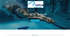 Desktop Screenshot of makingwavesswimclub.ca